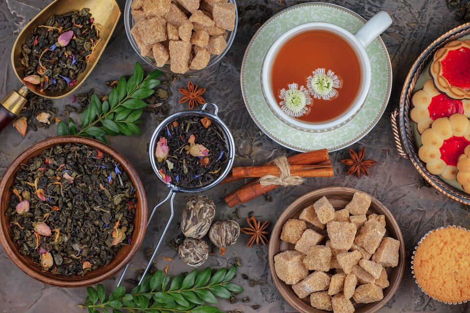 Combination of herbal tea